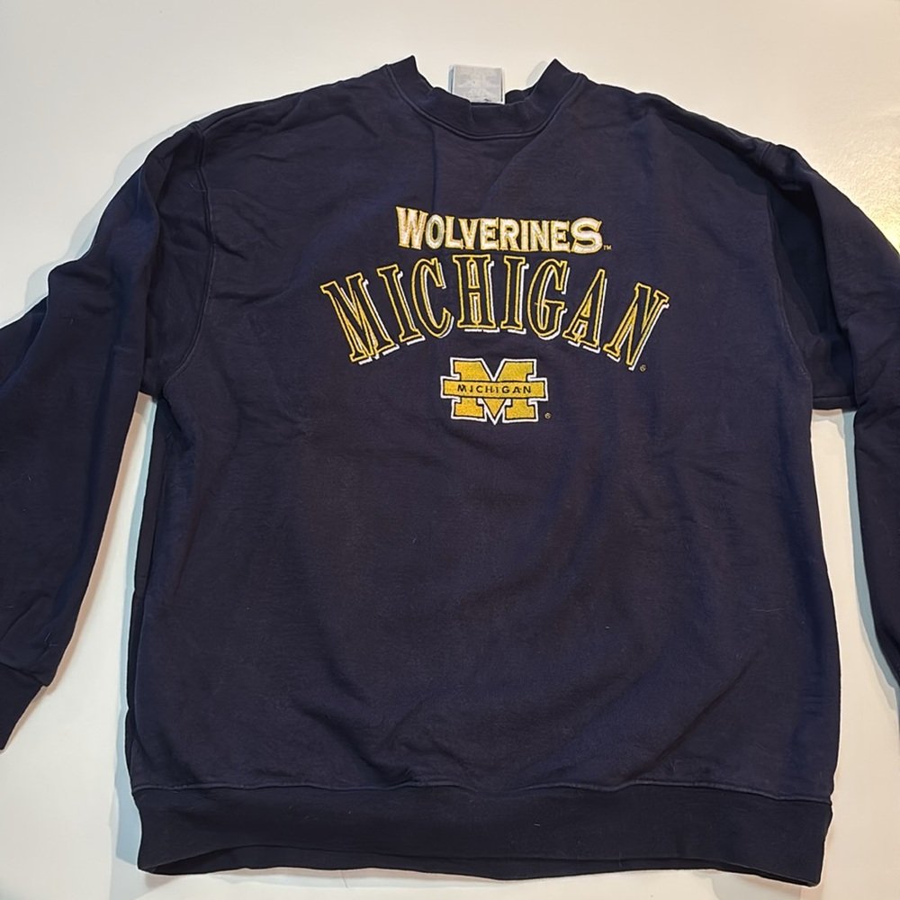 Vintage Michigan Wolverines Crewneck sweatshirt - Picture 2 of 7